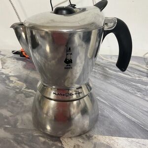 Bialetti Mukka Express Stove Top Espresso Cappuccino Latte Coffee Maker